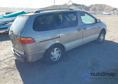 1998 Toyota Sienna Xle z USA, uszkodzony, nr VIN 4T3ZF13CXWU079697